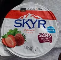 Mängden socker i Skyr fraise