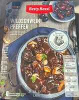 Mängden socker i Wildschwein pfeffer