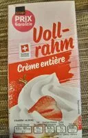 Mängden socker i Creme entière