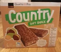 Mängden socker i Country Soft Snack Marroni