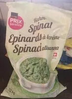Mängden socker i Spinat