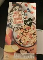Mängden socker i sweet potato banana granola