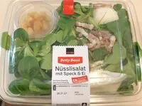 Mängden socker i Nüsslisalat mit Speck & Ei