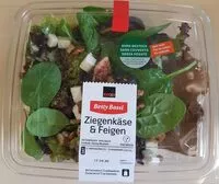 Mängden socker i Ziegenkäse und Feigen