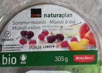 Mängden socker i Müsli estivo con ciliege