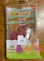 Mängden socker i Demi-oeufs en gelée