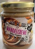 Mängden socker i Creme d’amandes