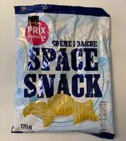 Mängden socker i Space Snack crème fraîche