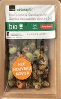 Mängden socker i Quinoa aux patates douces bio