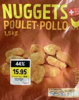 Mängden socker i Nuggets poulet