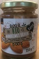 Mängden socker i Purée d’amandes non émondées BIO