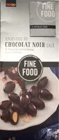 Mängden socker i Amandes au Chocolat noir salé
