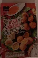 Mängden socker i Mixed Curry Balls