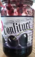 Mängden socker i Confiture cerises noirs