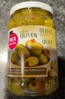 Mängden socker i Olives vertes