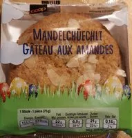 Mängden socker i Gâteau aux amandes - Mandelchüechli