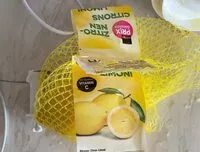 Mängden socker i Citron