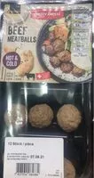 Mängden socker i Beef meatballs