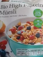 Mängden socker i Bio High Protein Müesli