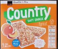 Mängden socker i Country soft snack