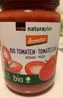 Mängden socker i Bio Tomaten - geschält