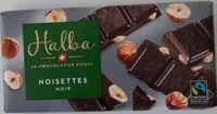 Mängden socker i Chocolat noisettes noir