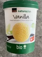 Mängden socker i Vanilla Glace double-crème bio