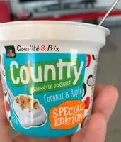 Mängden socker i Country crunchy jogurt
