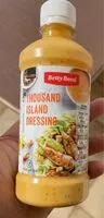 Mängden socker i Thousand Island Dressing