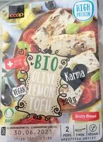 Mängden socker i Bio Olive Lemon Tofu