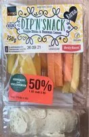 Mängden socker i Veggie sticks & Hummus Lemon