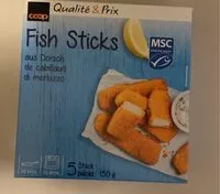 Mängden socker i Fish sticks