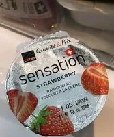 Mängden socker i Sensation Strawberry Extra Creamy
