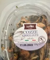 Mängden socker i Cozze  grigliatte