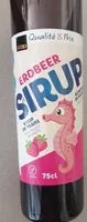 Mängden socker i Erdbeer sirup, sirop de fraises