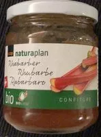 Mängden socker i Confiture de rhubarbe