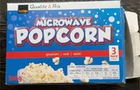 Mängden socker i microwave popcorn