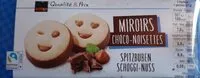 Mängden socker i Miroirs Choco-Noisettes