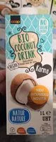 Mängden socker i Bio coconut drink