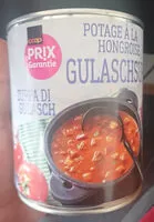 Mängden socker i Potage à la hongroise