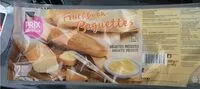 Mängden socker i frischback baguettes