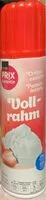 Mängden socker i Vollrahm | Crème entière | Panna interna
