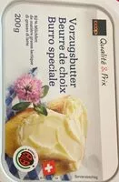 Mängden socker i Beurre de choix