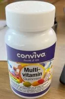Mängden socker i Multi Vitamin Gummies