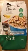 Mängden socker i Bio bircher Müesli