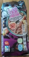 Mängden socker i Protein cacao porridge