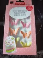 Mängden socker i Zucker-Schmetterlinge