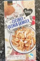 Mängden socker i Coconut Quinoa Granola