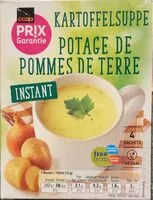 Mängden socker i Potage de pommes de terre