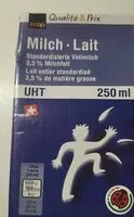 Mängden socker i Lait entier